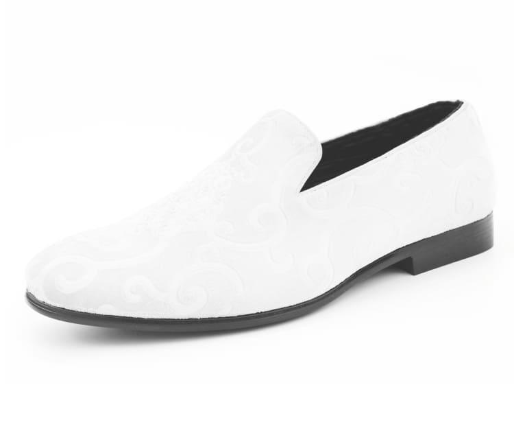 Bryant White Tuxedo Shoes