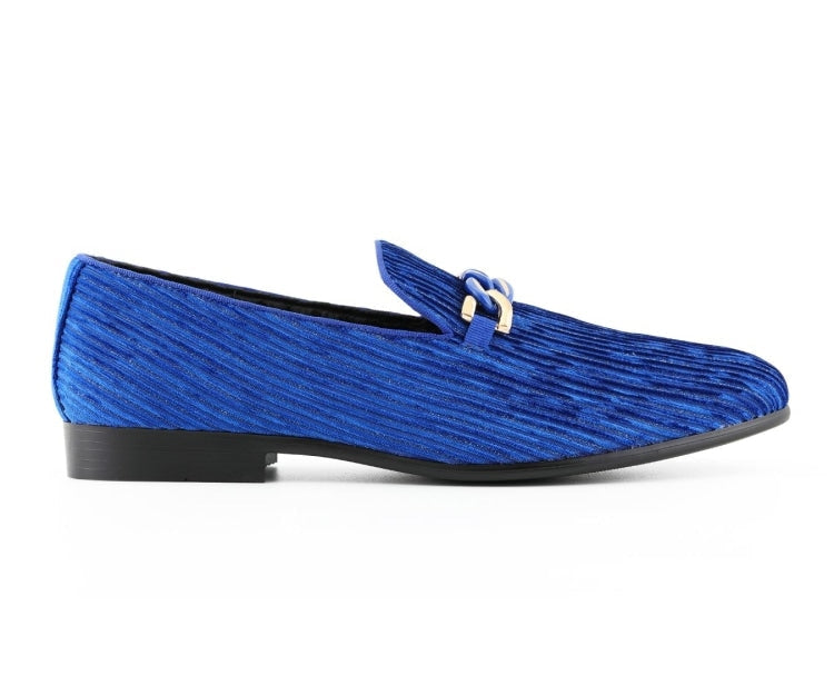 Royal Blue Velvet Shoes​ | Tuxedo Shoes