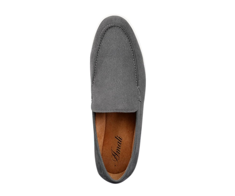 NEW AMALI men\'s deniz loafer in grey Let Deniz be your right-hand man on every stylish journey  main image 4