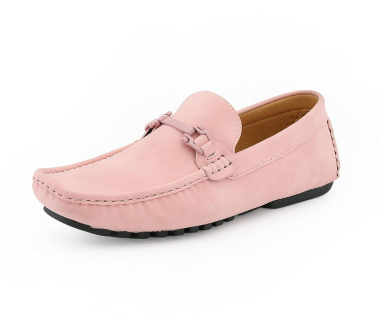 Dress Shoe Blush Pink Loafers Men's Men's Pink Slip-ons