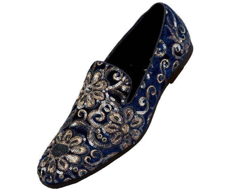 green emerald velvet dress Mens Formal Midnight Navy Shiny Buckle Dress Loafers Shoes After Midnight 6948