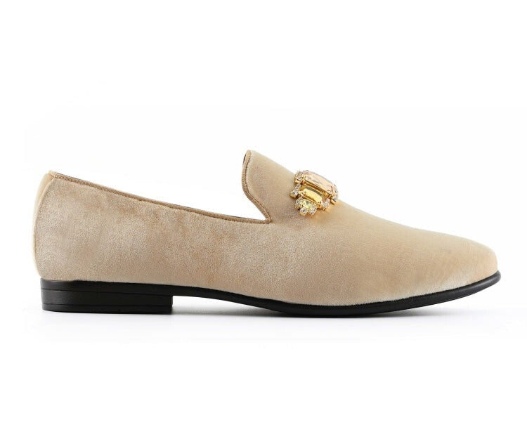 NEW AMALI men\'s fabio loafer in taupe The Fabio - Wheat - Suede - M.Gemi main image 3