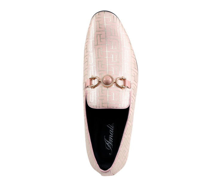 Pink Designer Loafers | Men display picture 1