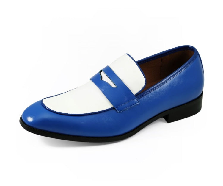 Levi Royal Blue Penny Loafers - Main Image