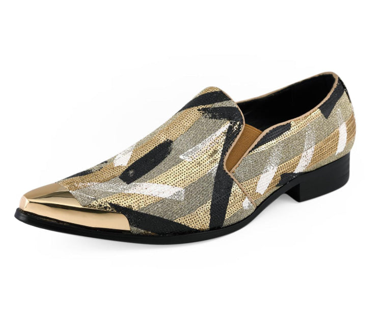 Nelson Gold Dress Shoes
