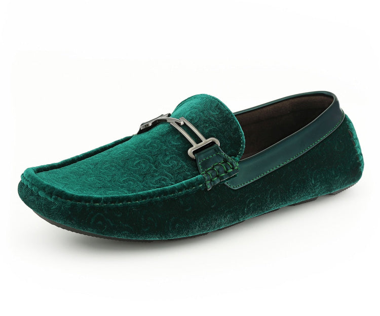 Green Velvet Loafers | Driving Shoes | Roberto by Amali Amali Shoes Green Velvet Loafers | Driving Shoes | Roberto by Amali Amali Shoes