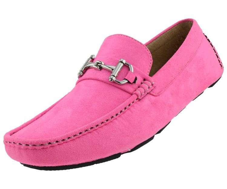 Walken Pink Driving Loafers