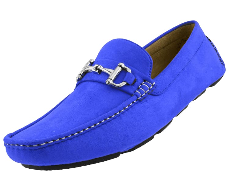 Royal Blue Loafers | Suede Comfort