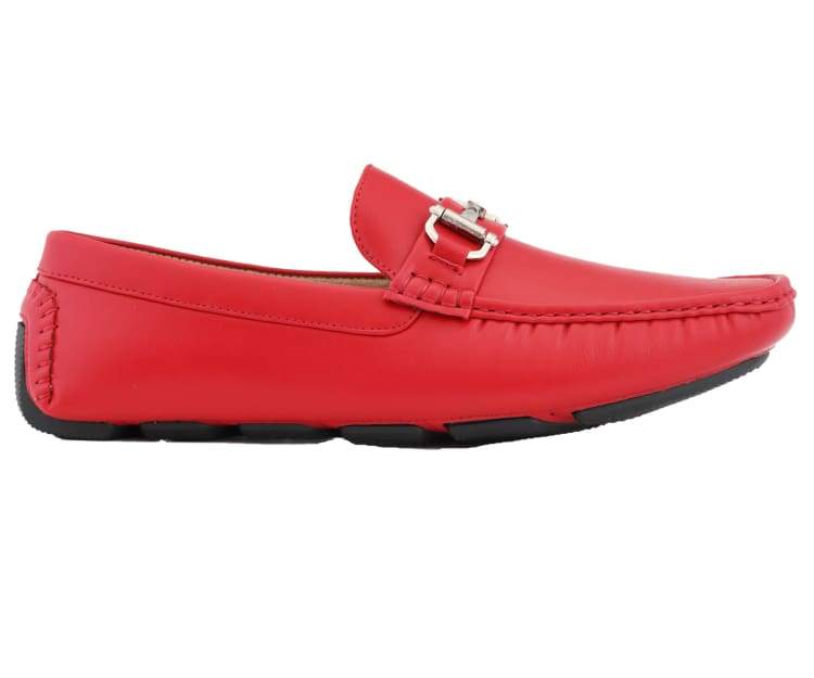 Amali Driving Moccasins Red Suede Loafer Slip On Horse Bit Shoe Driver Mens 8,5 Amazon.com | Amali Ecker, Mens Casual Shoes - Mens Loafers  main image 2