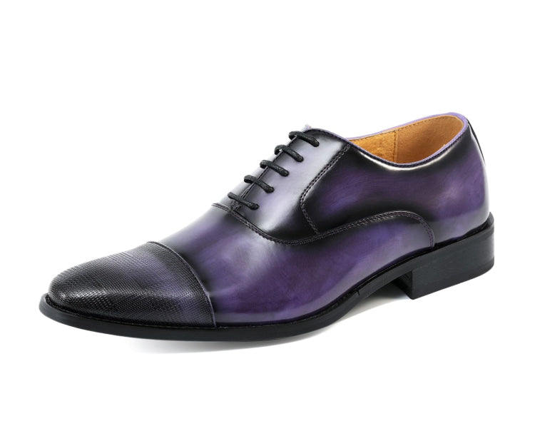 Conrad Purple Oxfords – Amali Shoes