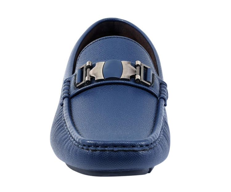 
                      
                        Amali Adonis navy driving loafers front
                      
                    