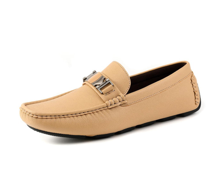 Amali Adonis tan driving loafers main