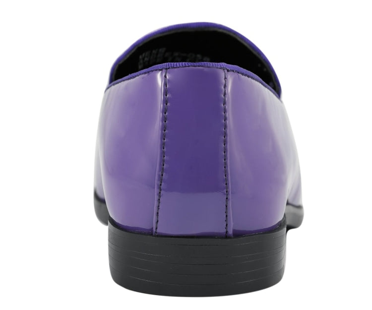 
                      
                        Amali Andrew lavender mens loafers back
                      
                    