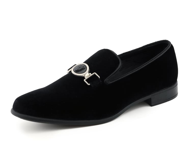 Amali Antonio black smoking shoes main