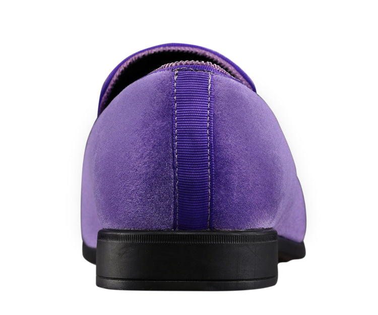 
                      
                        Amali Antonio lavender smoking shoes back
                      
                    