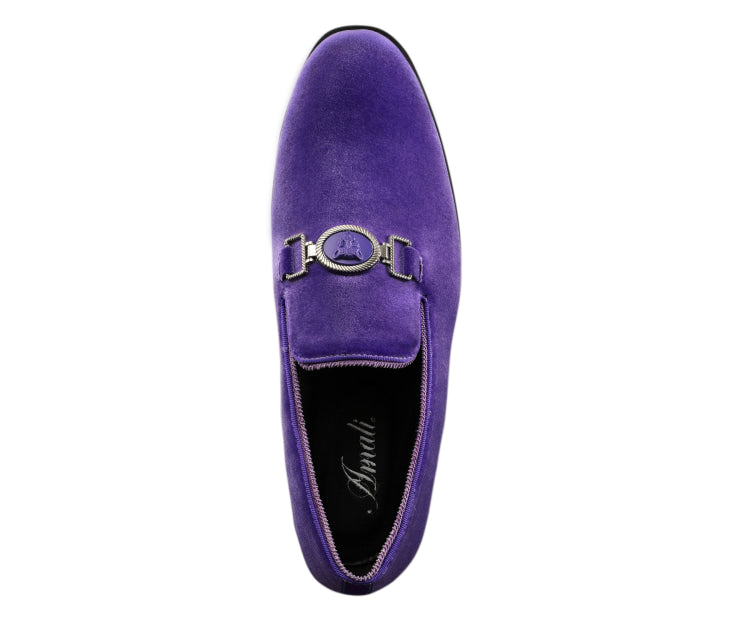 
                      
                        Amali Antonio lavender smoking shoes top
                      
                    