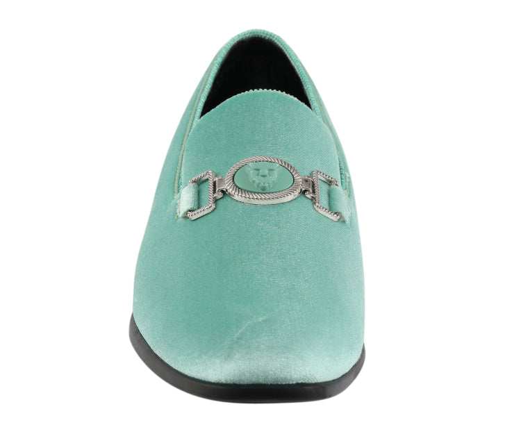 
                      
                        Amali Antonio mint smoking shoes front
                      
                    