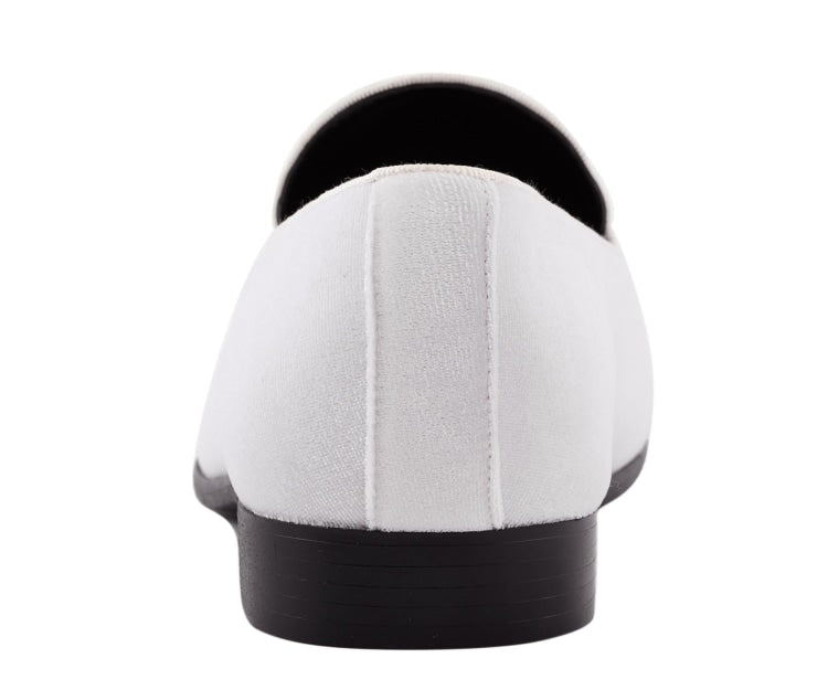 
                      
                        Amali Aries all white loafers back
                      
                    