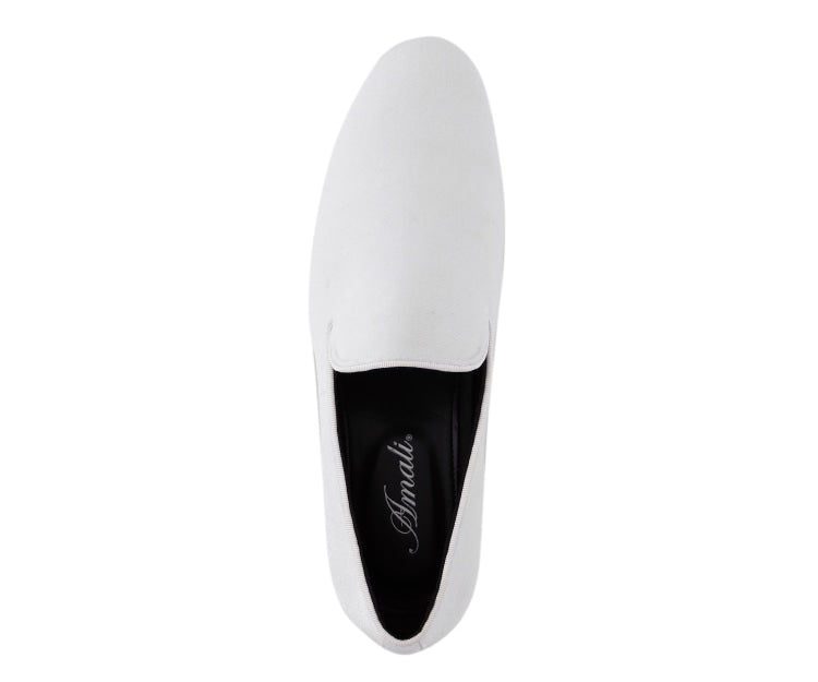 
                      
                        Amali Aries all white loafers top
                      
                    