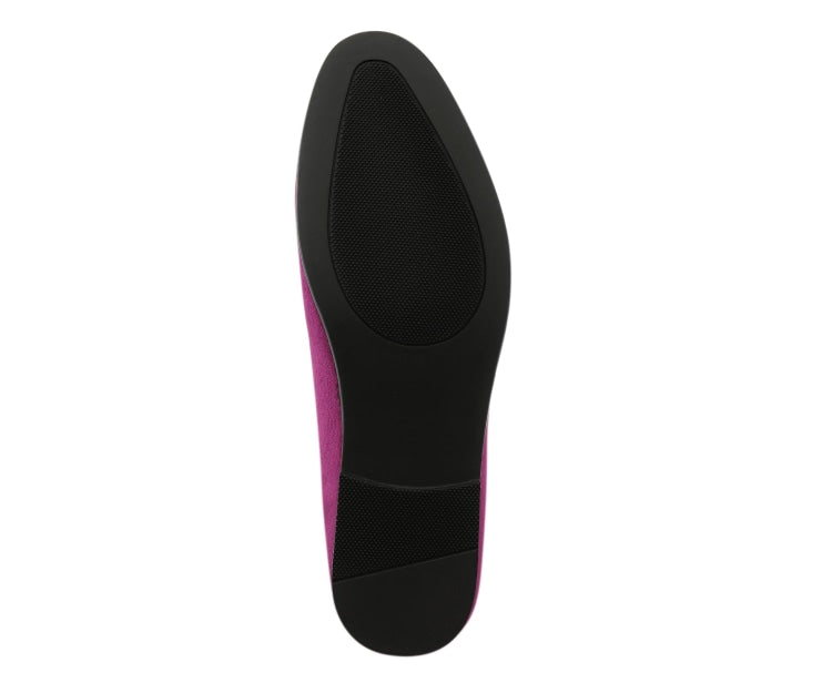 
                      
                        Amali Aries dark purple loafers sole
                      
                    
