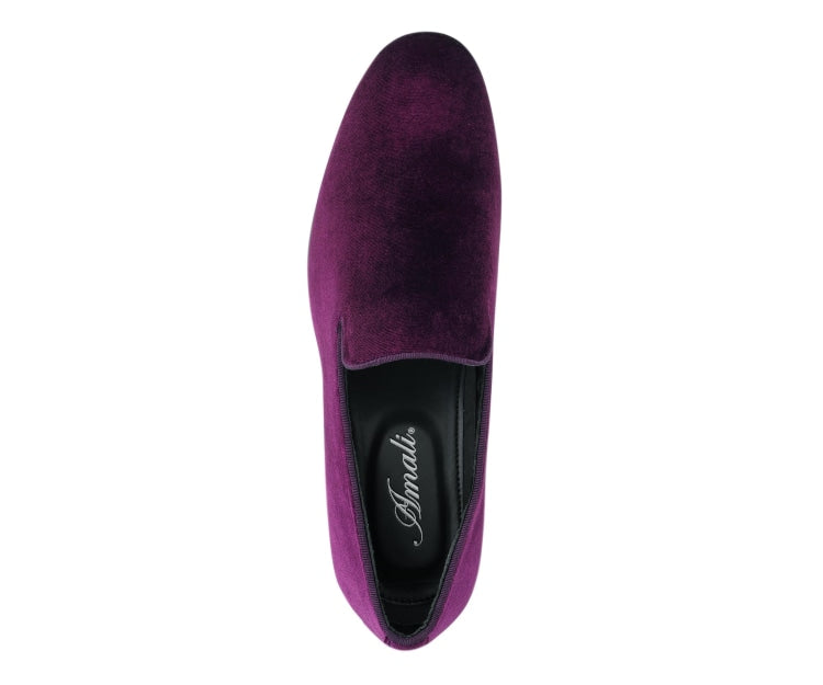 
                      
                        Amali Aries dark purple loafers top
                      
                    