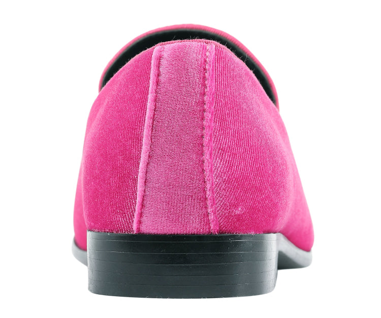 
                      
                        Amali Aries fuchsia loafers back
                      
                    