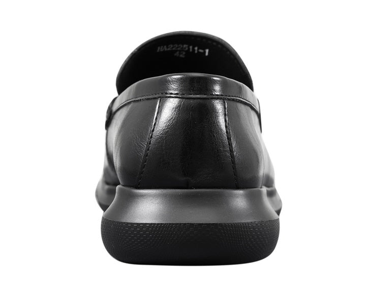 
                      
                        Amali Arvin black penny loafers back
                      
                    