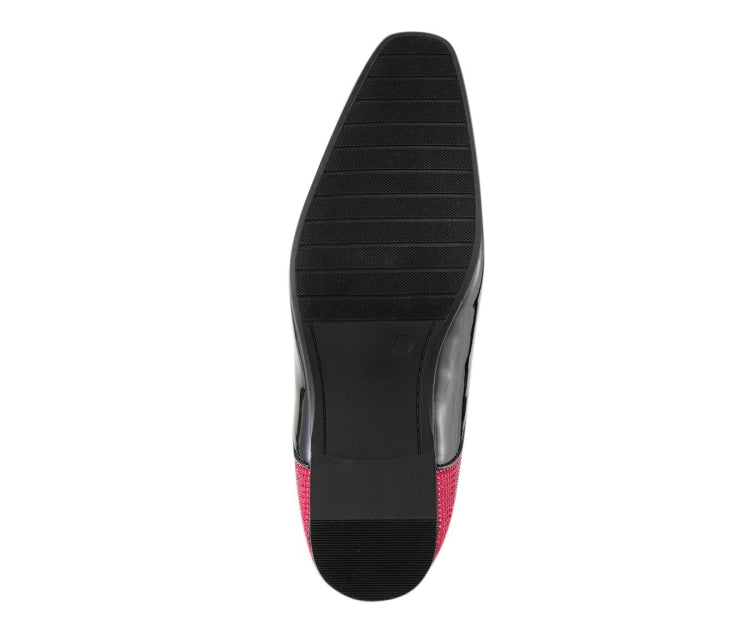 
                      
                        Amali Ashton black and red patent tuxedo shoes sole
                      
                    