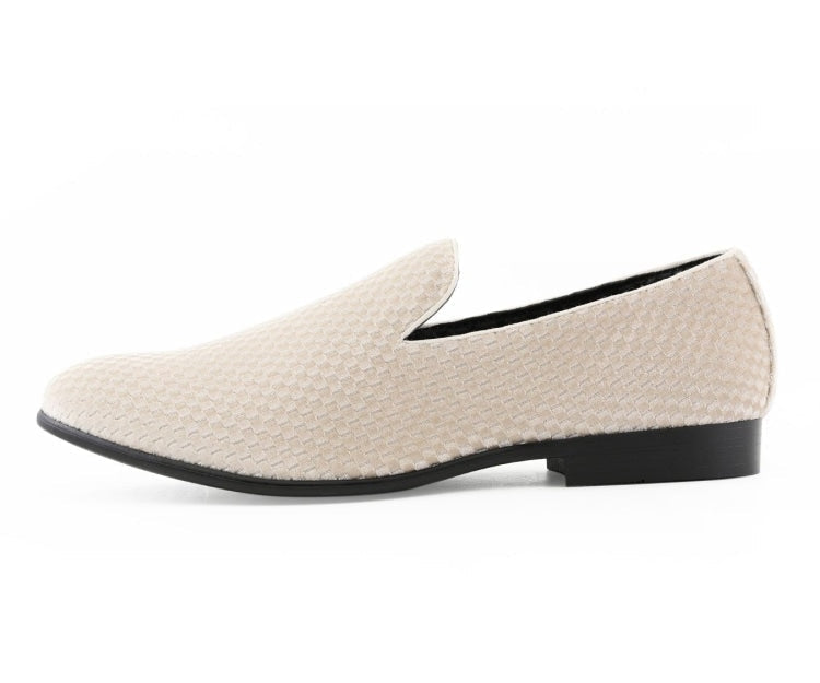 
                      
                        Amali Blaze beige loafers side
                      
                    