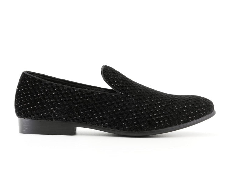 Amali Blaze black loafers side