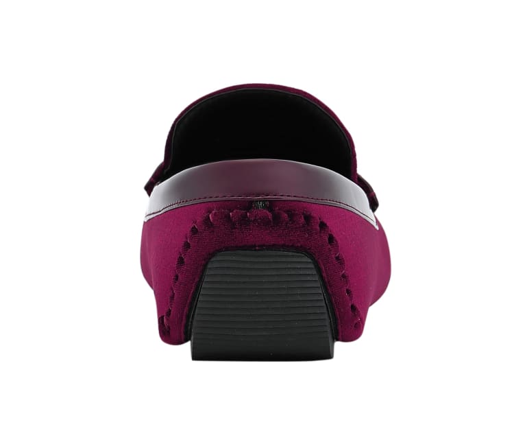 
                      
                        Amali Bling burgundy moccasin shoes back
                      
                    