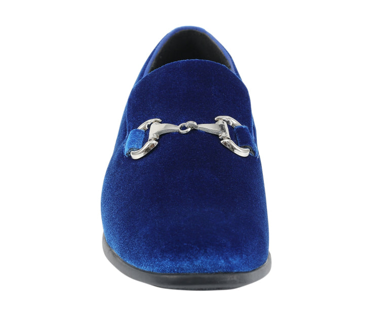 
                      
                        Amali Brad royal velvet loafers front
                      
                    
