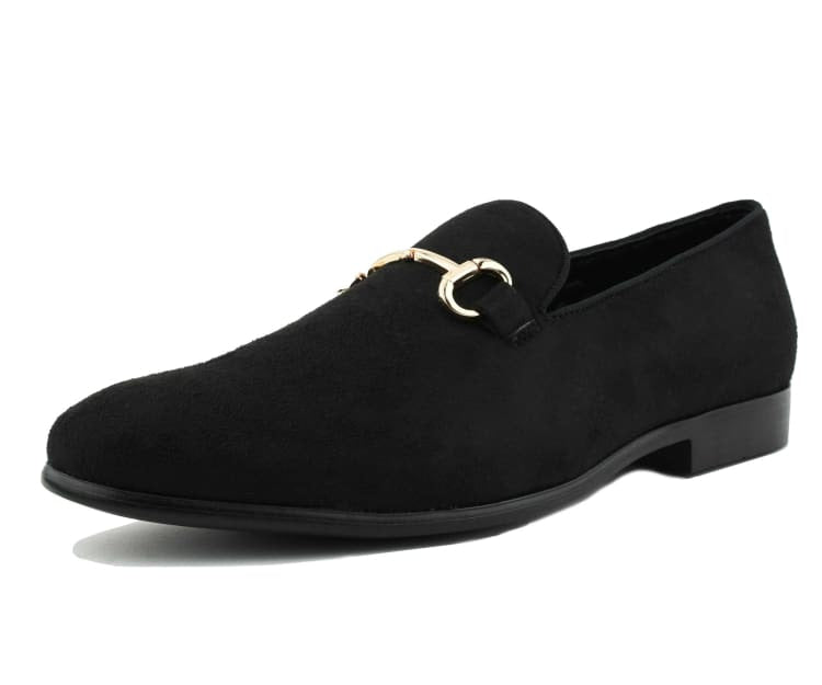 Amali Bradford black dress loafers main