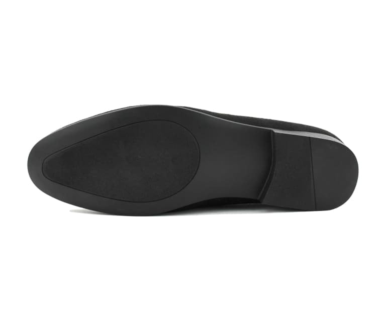 
                      
                        Amali Bradford black dress loafers sole
                      
                    