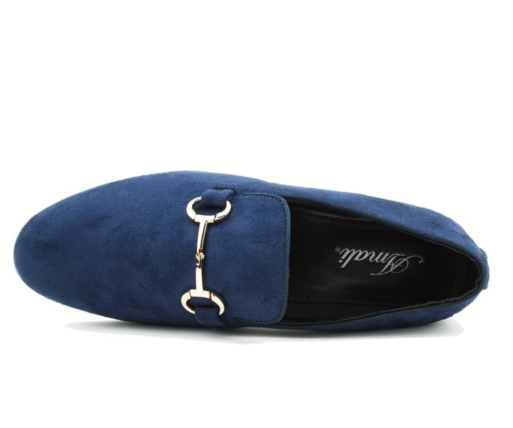 
                      
                        Amali Bradford navy blue dress loafers top
                      
                    