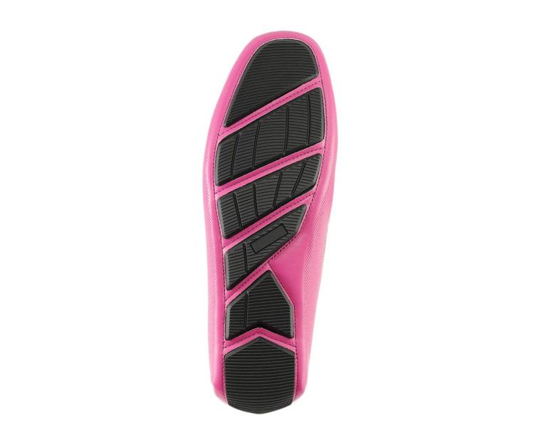 
                      
                        Amali Briggs fuchsia bit driving loafers sole
                      
                    