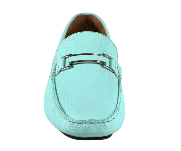 
                      
                        Amali Briggs mint bit driving loafers front
                      
                    