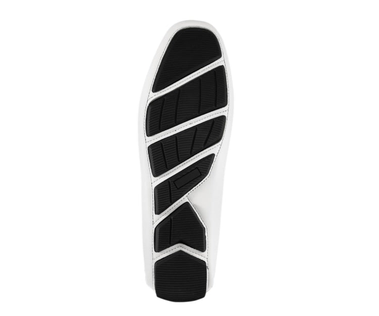 
                      
                        Amali Briggs white bit driving loafers sole
                      
                    