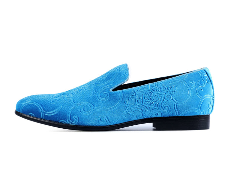 
                      
                        Amali Bryant pool blue tuxedo shoes side
                      
                    