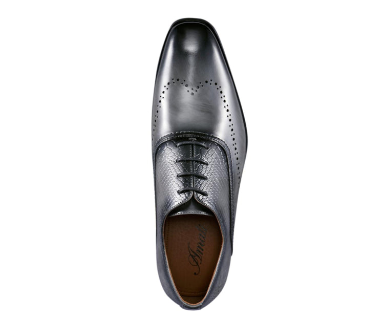 
                      
                        Amali Burke grey wingtip oxfords top
                      
                    