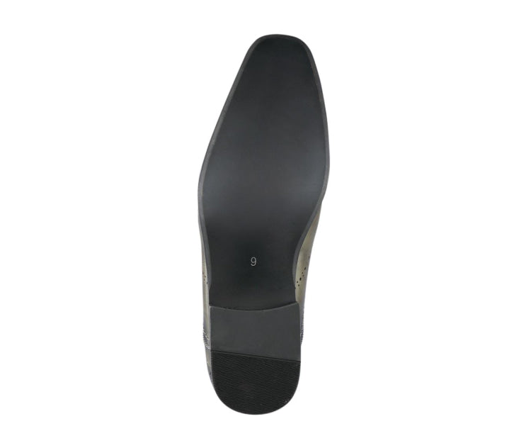 
                      
                        Amali Burke olive green oxford shoes sole
                      
                    