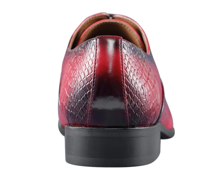 
                      
                        Amali Burke red oxford shoes back
                      
                    