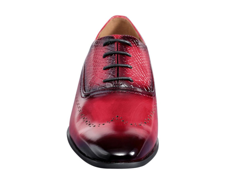 
                      
                        Amali Burke red oxford shoes front
                      
                    