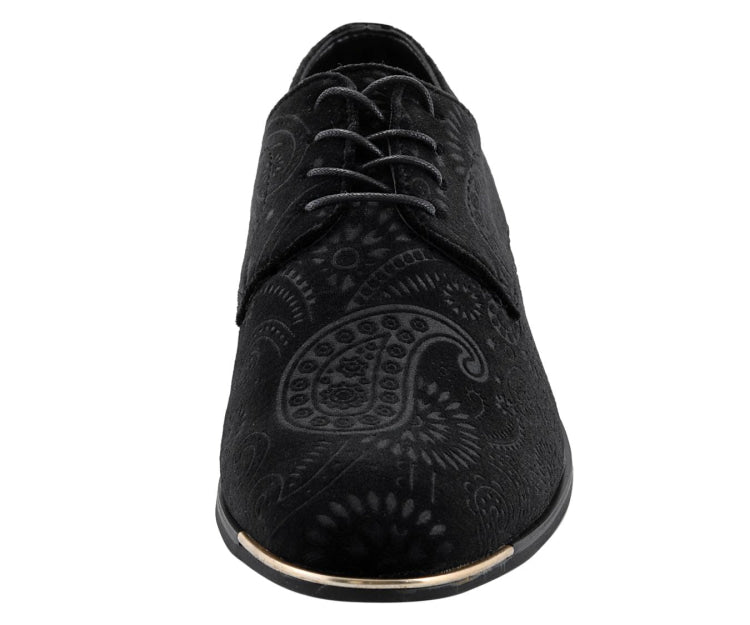 
                      
                        Amali Chadwick black derby shoes front
                      
                    