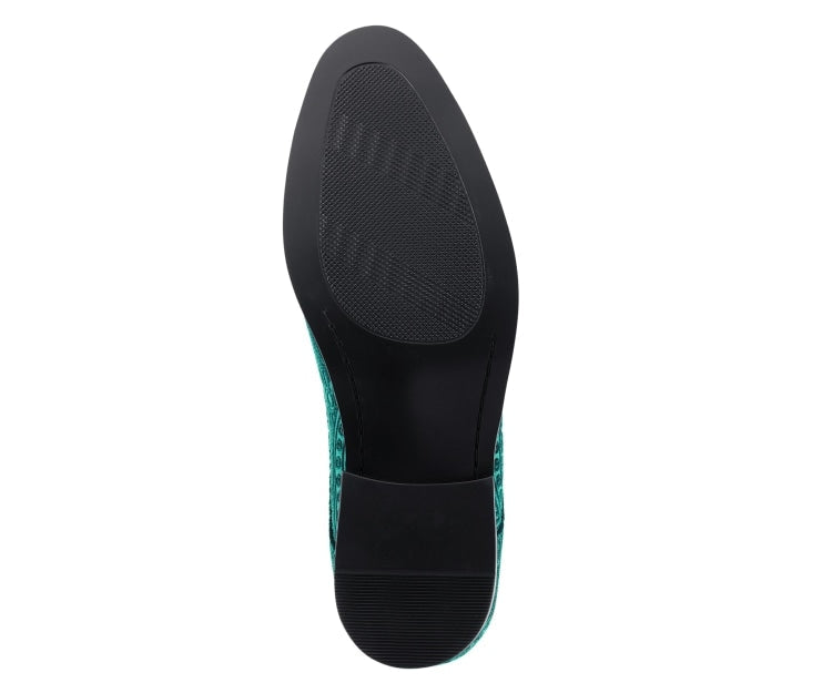 
                      
                        Amali Chadwick green derby shoes sole
                      
                    
