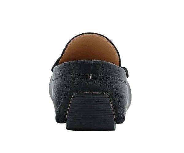 
                      
                        Amali Charles black driving loafers back
                      
                    