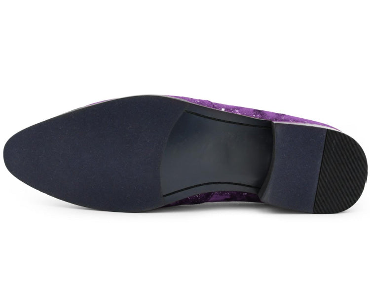 
                      
                        Amali Chaz purple fashion loafers sole
                      
                    