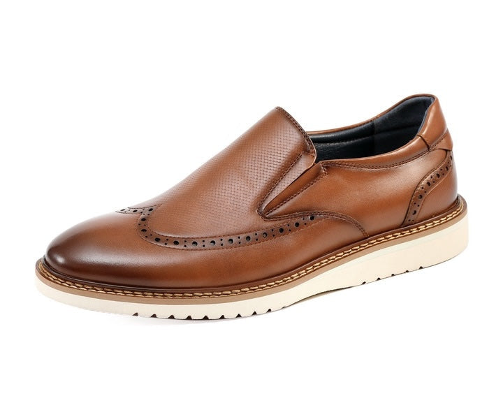 Amali Clyde cognac hybrid dress shoes main