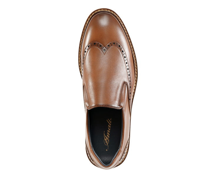 
                      
                        Amali Clyde cognac hybrid dress shoes top
                      
                    