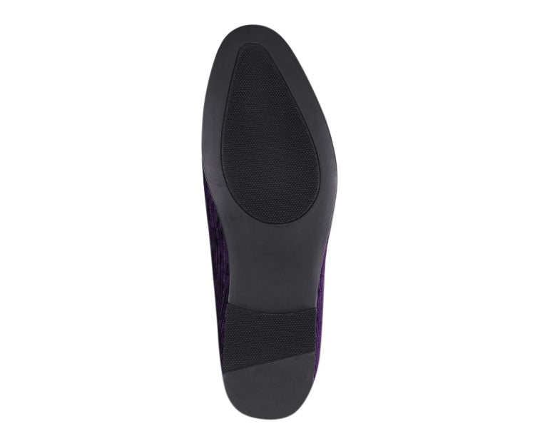 
                      
                        Amali Cyrus purple velvet shoes sole
                      
                    